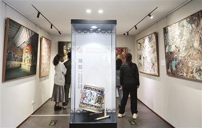 数字敦煌展走进天津大学